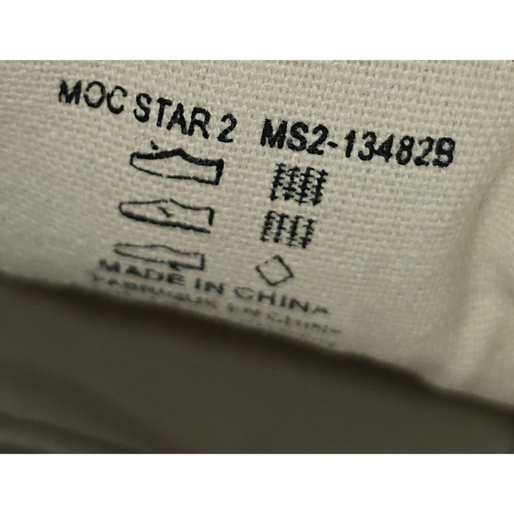 Taos Moc Star 2 Graphite Distressed Traveling Sneaker MS2-134828, NEW, US 10 - Picture 9 of 9